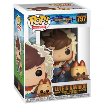 FUNKO POP! - Animation - Monster Hunter Stories Ride On Lute and Navirou #797